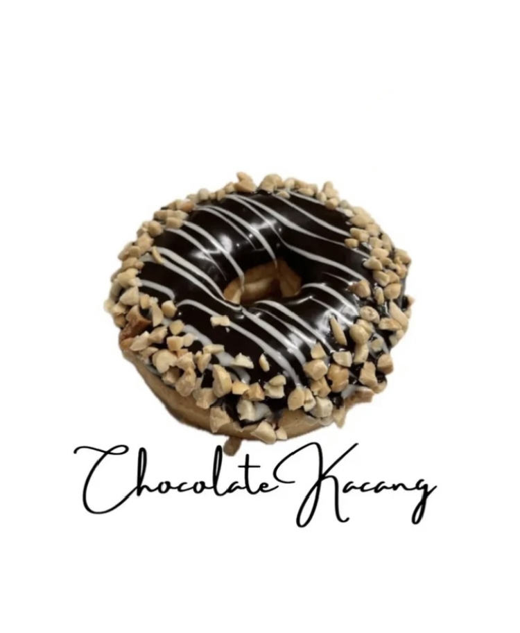 Donat Cokelat Kacang