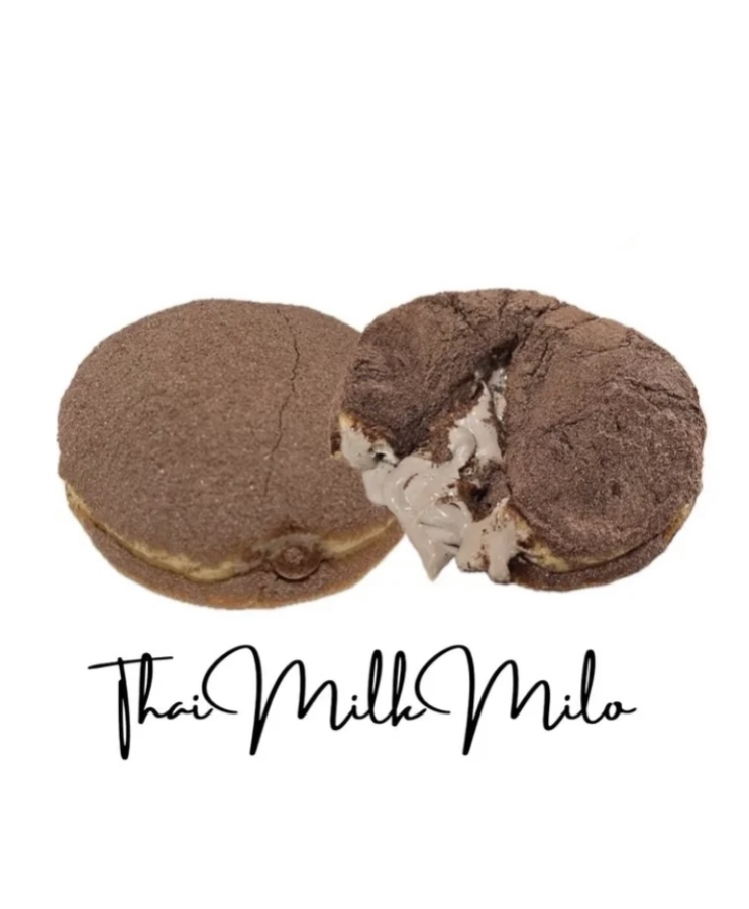 Donat Thai Milk Milo