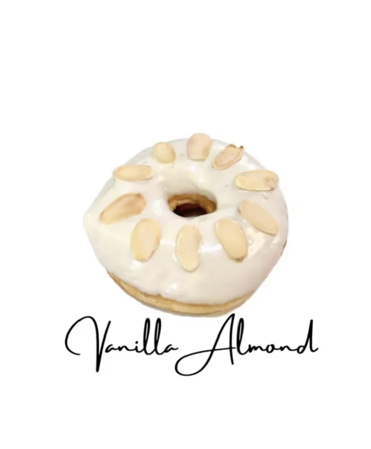 Donat Vanilla Almond